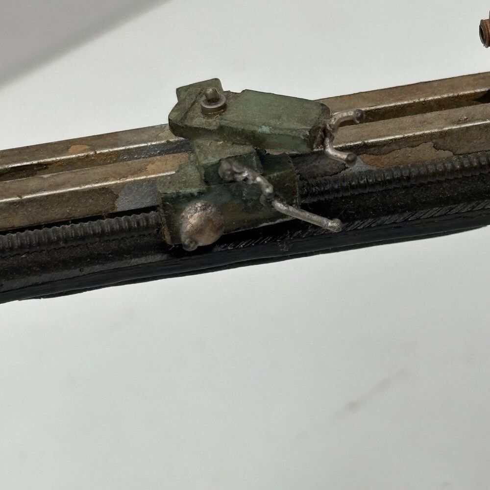 RARE Artisan Ron Bufton Metal Workshop Lathe Machine 1:12 Dollhouse Miniature - Picture 9 of 16
